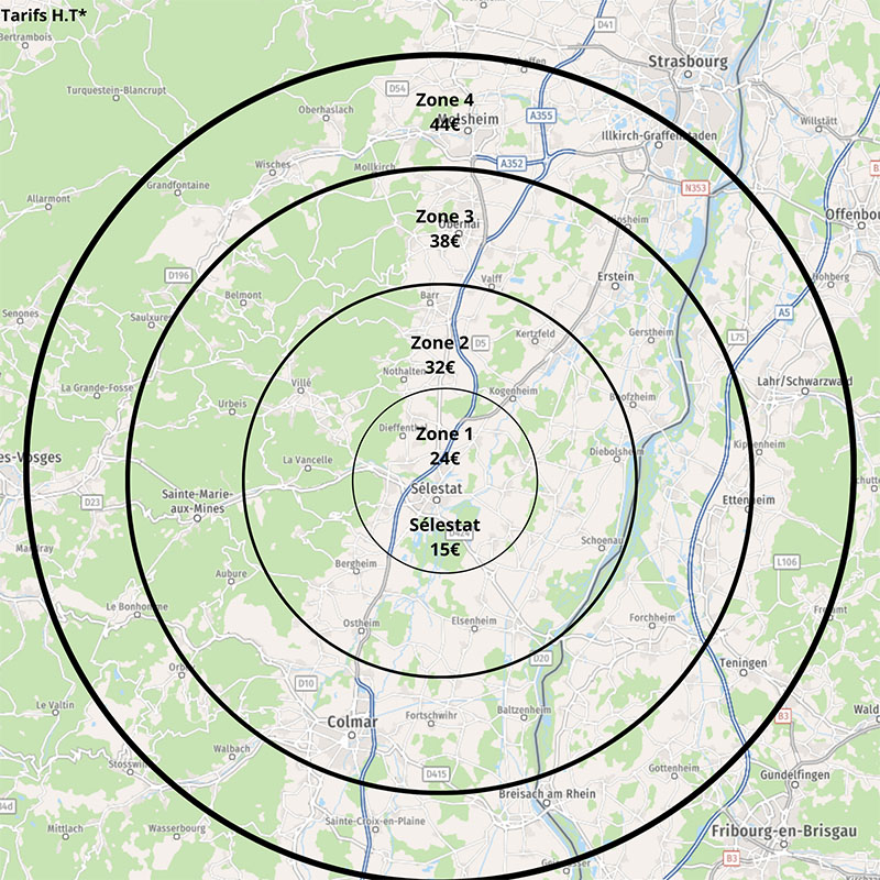 zone tarifaire